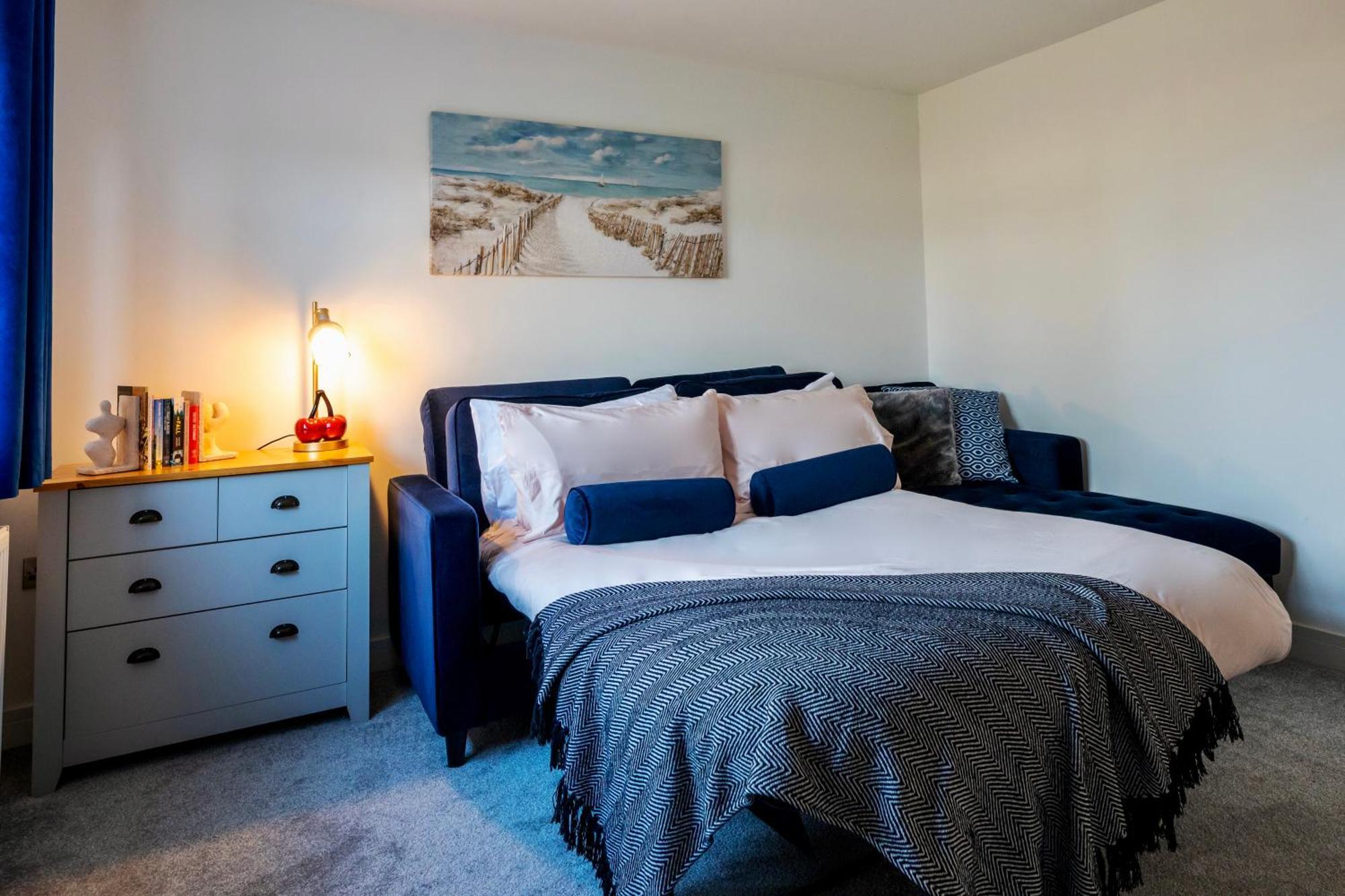 The Beach House With Balcony North Wales Kinmel Bay 외부 사진